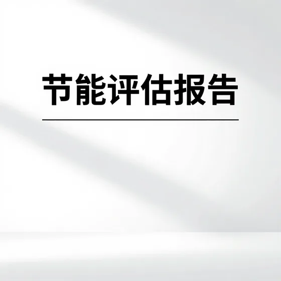 节能评估报告